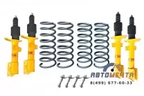 Лифт-комплект РИФ для Рено Дастер +0-50 кг Лифт 20-40 мм (RIF-DUS-B)