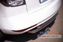 Защита заднего бампера нерж. для Mazda CX-7 10--1