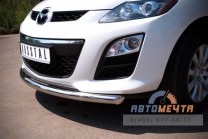 Защита переднего бампера на Mazda CX-7 2010-