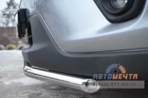 Защита переднего бампера для Mazda CX5 2011-, d42 мм, (секции) Защита переднего бампера на Mazda CX-5 2011-