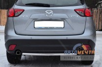 Защита заднего бампера на Mazda CX-5 2011--4