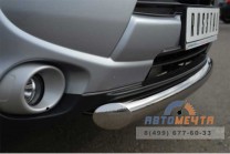 Защита переднего бампера для Mitsubishi Outlander 2012-1