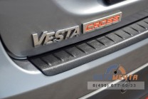 Накладка на задний бампер (ABS) LADA Веста SW Cross с 2017-4