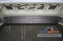 Накладка на перегородку багажника Лада Веста | LADA Vesta седан, седан Cross с 2015 г.в. (1шт)