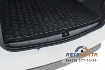 Накладка на порог багажника Рено Дастер 2012- / Nissan Terrano 2014- 