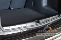 Накладка на порог багажника Рено Дастер 2012- / Nissan Terrano 2014- -1