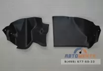 Накладки на ковролин (центральная водительская и центральная пассажирская) для Рено Дастер 2015 - 2020