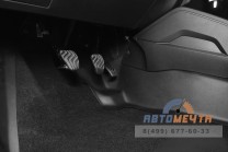 Накладки на ковролин тоннельные передние (2 шт ABS) Рено Дастер 2021- -2