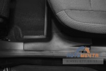 Накладки на ковролин задние (2 шт ABS) Рено Дастер 2021--4