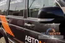 Накладки на ручки дверей УАЗ Патриот 2015 (нержавейка)