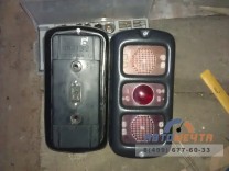 Накладки задних фонарей УАЗ 452, 469 Буханка (АБС-пластик 2 шт)-1