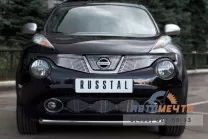 Защита бампера передняя на Nissan Juke