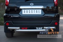 Защита заднего бампера для Nissan X-Trail-3