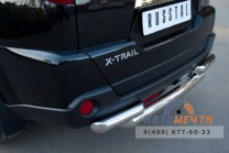 Защита заднего бампера для Nissan X-Trail-0