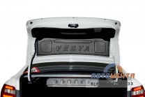 Внутренняя облицовка крышки багажника с логотипом (ABS) LADA Веста с 2015-1