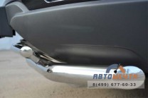 Защита переднего бампера на Opel Antara 2012-, нерж-0