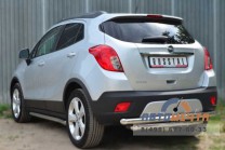 Защита заднего бампера для Opel Mokka 2012-1