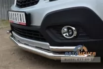 Защита бампера передняя на Opel Mokka 2012