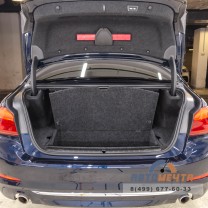 Органайзер в багажник для BMW G30 и F90 с отсеком под докатку-9