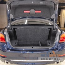 Органайзер в багажник для BMW G30 и F90 с отсеком под докатку-11