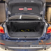 Органайзер в багажник для BMW G30 и F90 с отсеком под докатку-13