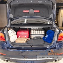 Органайзер в багажник для BMW G30 и F90 с отсеком под докатку-14