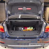 Органайзер в багажник для BMW G30 и F90 с отсеком под докатку-18