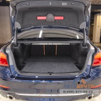 Органайзер в багажник для BMW G30 и F90 с отсеком под докатку-4