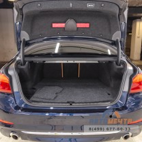 Органайзер в багажник для BMW G30 и F90 с отсеком под докатку-6