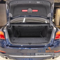 Органайзер в багажник для BMW G30 и F90 с отсеком под докатку-8