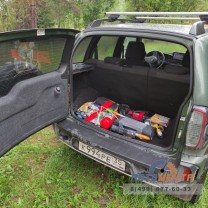 Органайзер (спальное место, фальшпол) в багажник Нива Шевроле с 2019 г.в. и Нива Тревел-9