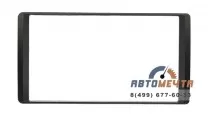 Переходная рамка под магнитолу для УАЗ Патриот 2017+ 2 Din Черная