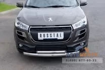 Защита переднего бампера для Peugeot 4008