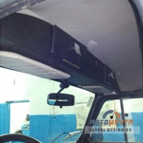 Полка подвесная Дарья под магнитолу и колонки для УАЗ 469, УАЗ Хантер-3