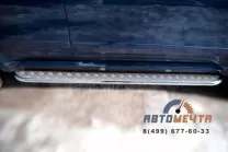 Пороги для Great Wall Hover из нержавеющей стали