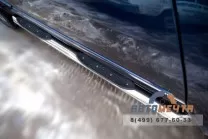 Пороги для Great Wall Hover из стали AISI-304