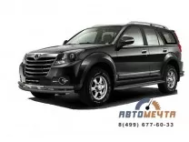Пороги с площадкой из алюм на GREAT WALL HOVER Н3 2014-	