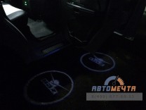 Проекция логотипа УАЗ в низ двери, LED 2 шт-3