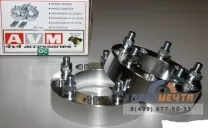 Проставки колесные (AVM 5H035) УАЗ 5x139.7мм, ц.отв 110.6мм, толщ 38.1мм