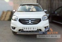 Защита бампера передняя на Renault Koleos 2012--1