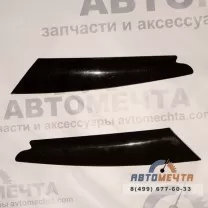 Реснички декоративные на фары Рено Дастер 