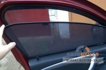 Шторки каркасные магнитные на передние окна (2 шт) Рено Дастер / Ниссан Террано
