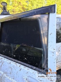 Шторки каркасные магнитные на задние окна УАЗ Патриот (2 шт)-2