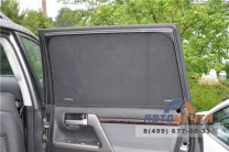 Шторки каркасные магнитные на задние окна УАЗ Патриот (2 шт)-3