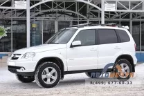 Спойлер-дефлектор в цвет для CHEVROLET NIVA 2009- 