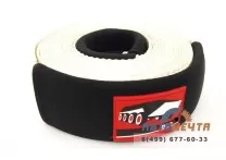 Стропа динамическая (рывковая) redBTR БЕЛАЯ 75 мм х 9 м, 8 тонн 