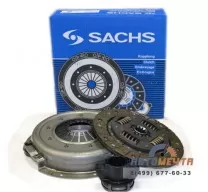 Сцепление на УАЗ, ГАЗ дв. ЗМЗ 406, 409, 514 усиленное (тонкий вал, SACHS) Сцепление на УАЗ, ГАЗ дв. ЗМЗ 406, 409, 514 усиленное (тонкий вал, SACHS)