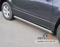 Пороги труба на Suzuki Grand Vitara 08-11