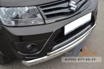 Защита переднего бампера для Suzuki Grand Vitara 12-