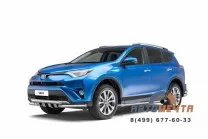 Пороги вогнутые 63мм TOYOTA RAV4 2013-	